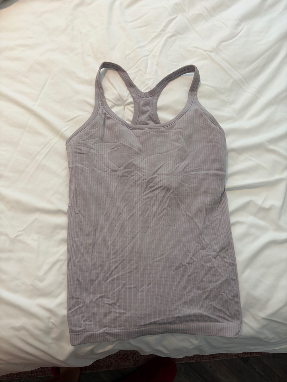NWOT Lululemon Ebb to Street Tank Top Size 10 Light Purple
